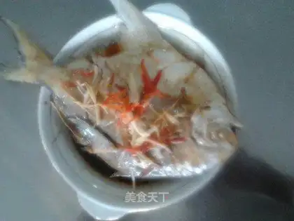 Steamed plain fish