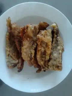 Dry fried sea fish