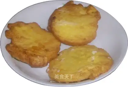 fried steamed bun slices