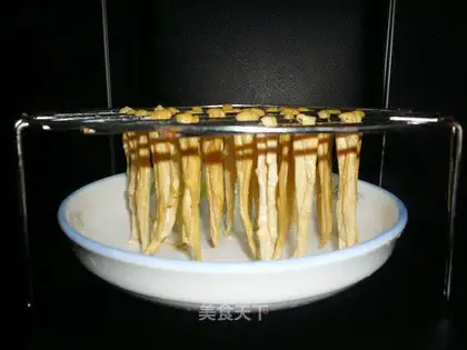 Home-made tofu bamboo