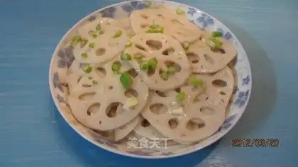 stir-fried lotus root