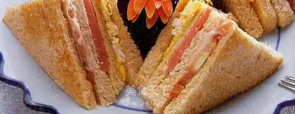 Homemade sandwich