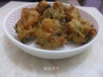 Radish meatballs
