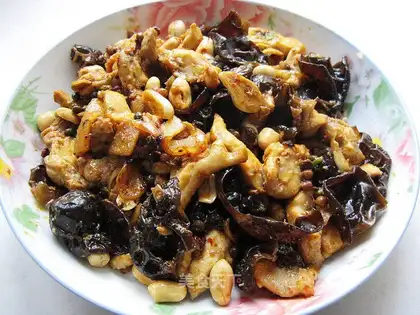Baked chicken with pepper