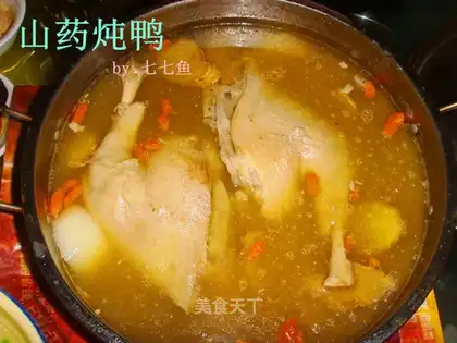 Stewed duck with yam