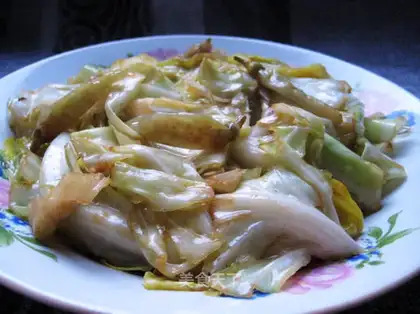 shredded cabbage