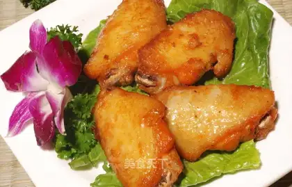 Honey-juice red cloud wings