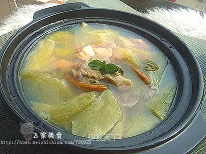 Bacon pork and mussel casserole