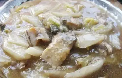Vinegar fish soup