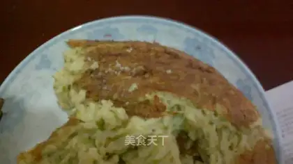 Zucchini thick cake