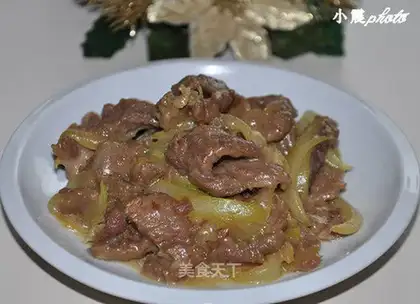 Beef with oyster sauce