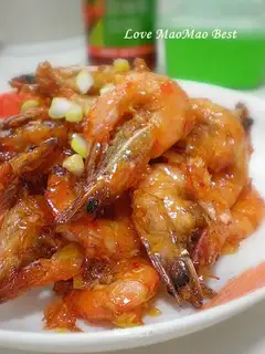 Thai spicy shrimp