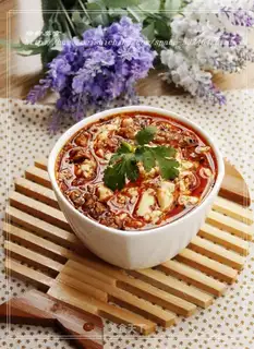 Beef tofu pudding
