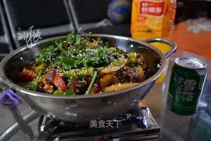 Grilled pork ribs