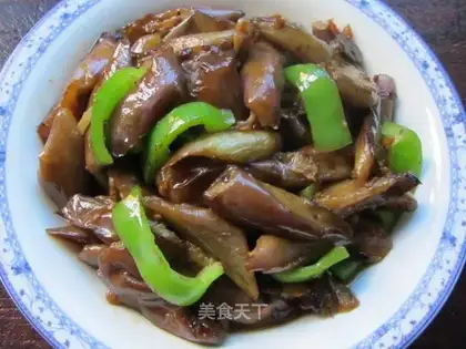 stir-fried eggplant with bean paste