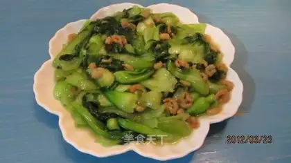 stir-fried rapeseed sea rice
