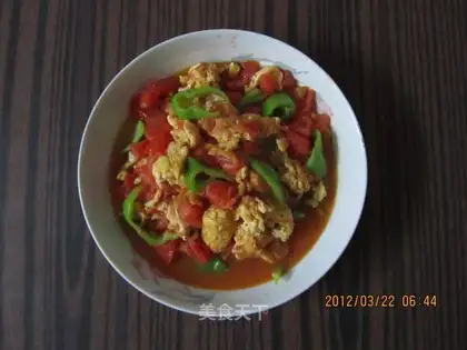 tomato scrambled eggs