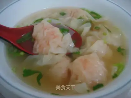 Hong Kong-style shrimp wonton