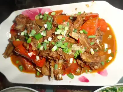 Braised mutton chops