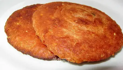 salted bean curd pancakes