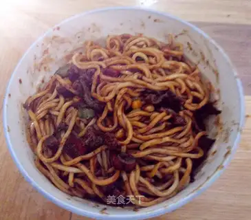 noodles with bean