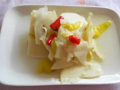 Pickled pepper spring bamboo shoots