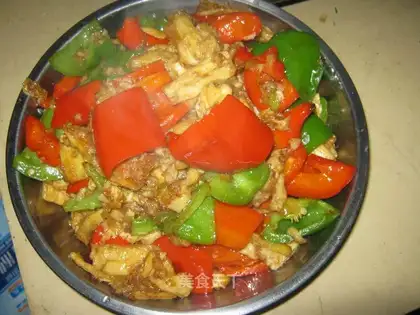Burn tofu bamboo