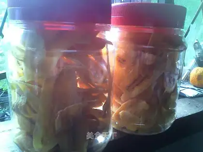 Fried dried bananas