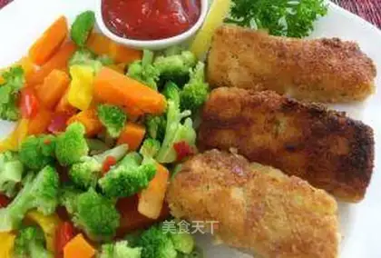 British fried fish