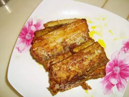 Crispy fried hairtail