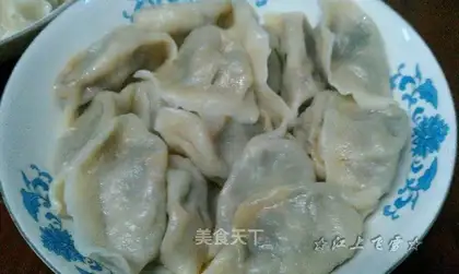 Four fresh dumplings