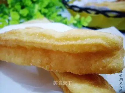 Self-made and assured fried dough sticks