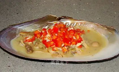 Chopping pepper mussel