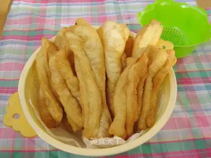 Home-made fried dough sticks