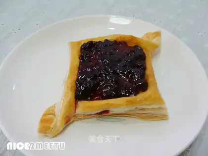 blueberry jam crisp