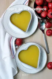 Orange sago jelly