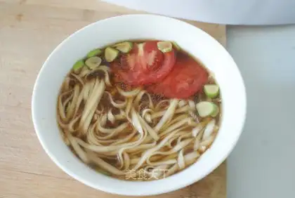 hot noodle soup
