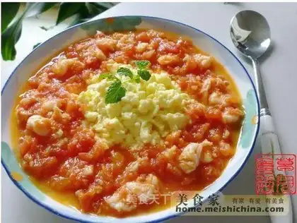 Tomatoes without scrambled eggs