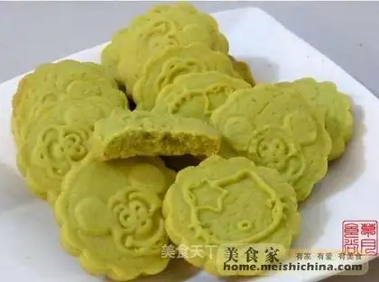 Matcha cartoon cookies
