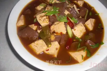Mandarin duck tofu bowl