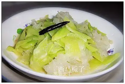 stir-fried bamboo shoots slices