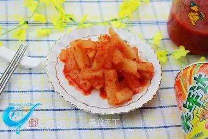 Sweet and spicy dried radish