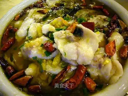 fish with Chinese sauerkraut