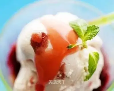 homemade ice cream