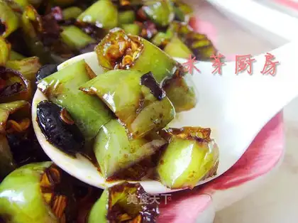 stir-fried green peppers