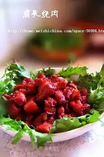 roasted pork with fermented bean curd