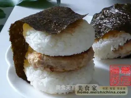 Rice burger