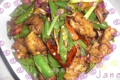 Spicy crispy ribs