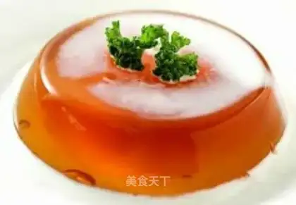 Black tea jelly