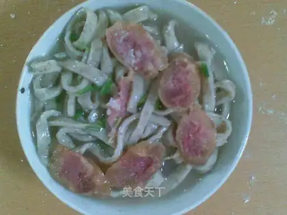 Home-cooked handmade noodles